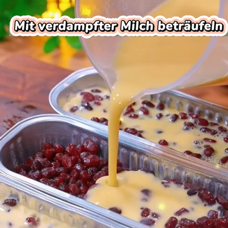 Gebackener Pudding aus roten Bohnen: Ein einfaches Rezept