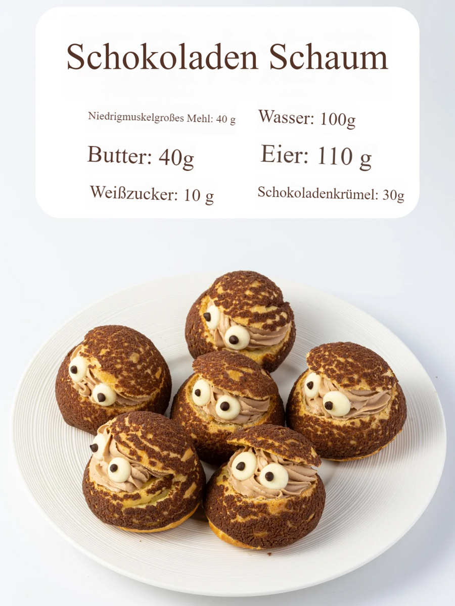Delicious chocolate puffs: A simple recipe to bake 
