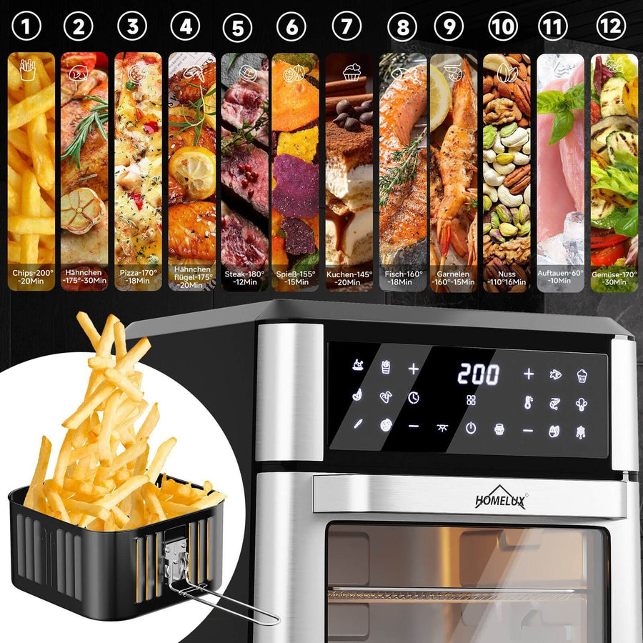 Pommes-Battle: Heißluftfritteuse vs Backofen - Wer krönt den Knusperkönig?