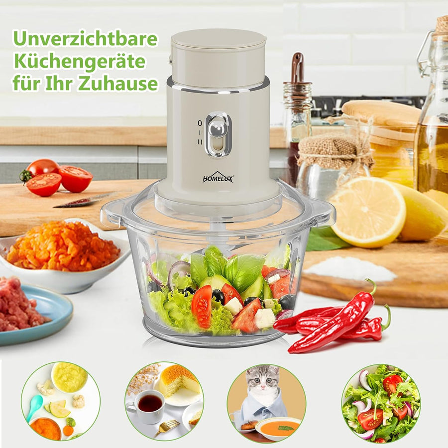Die perfekte Küchenhilfe: Der HOMELUX Zerkleinerer