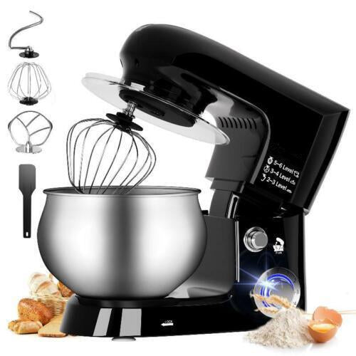 Homelux Food Processor : 2000W Food Processor Dough Machine with 6L Stainless Steel Bowl and 6 Speeds 