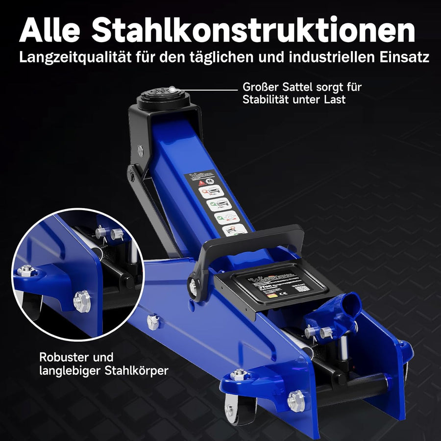 3T Hydraulischer Wagenheber: Maximale Sicherheit für Ihre Werkstatt