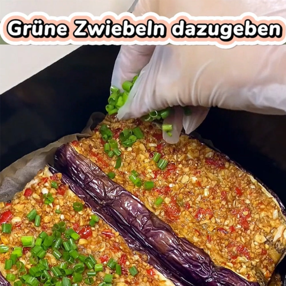 Für ein köstliches Auberginenrezept im Airfryer