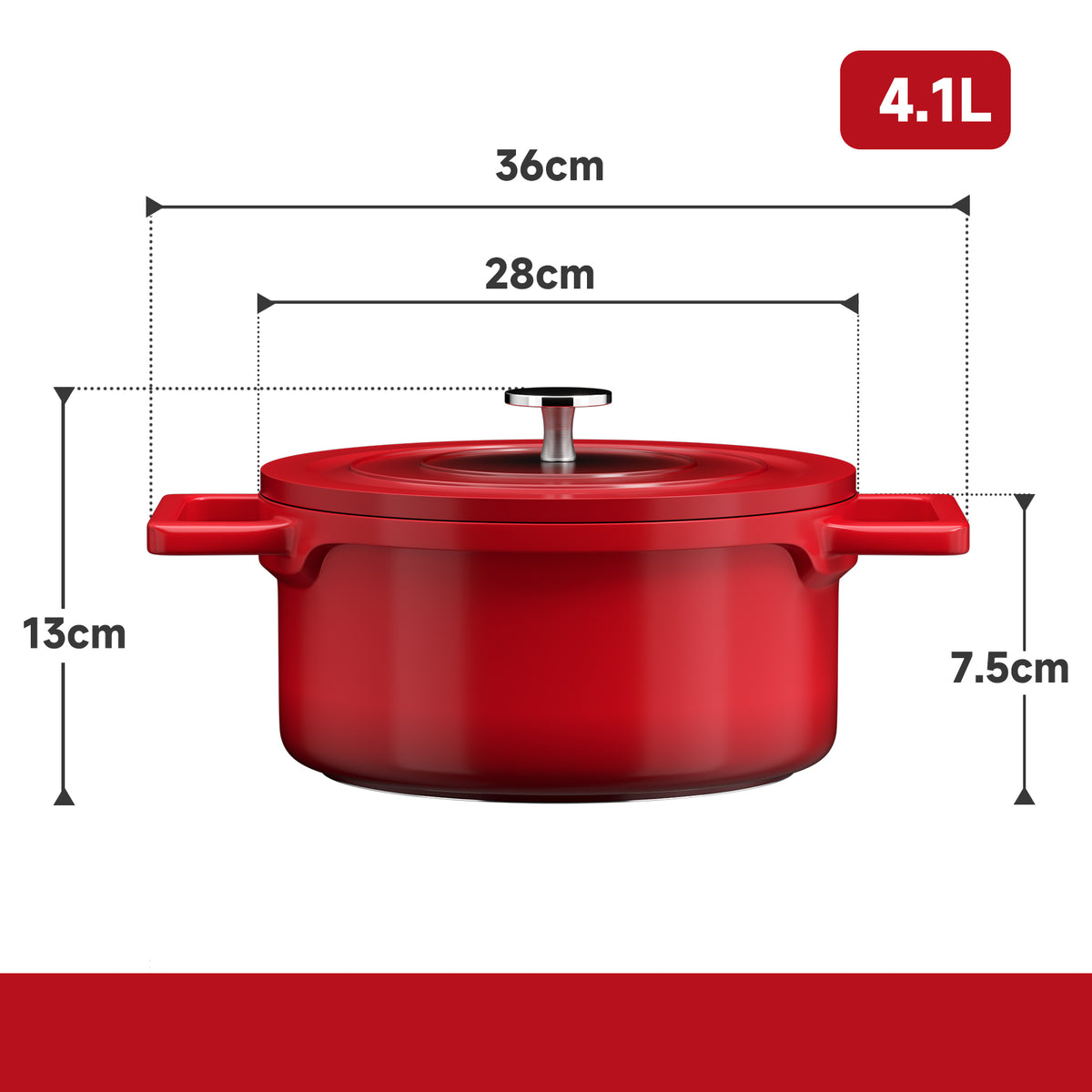 Homelux Induktionskochtopf 24cm – Optimale Leistung und Vielseitigkeit