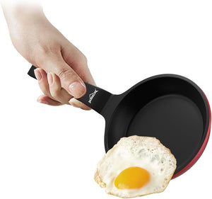 HOMELUX kleine Pfanne 14cm Bratpfanne Induktion, Non Stick Pan – Mini Bratpfanne - Induktionspfanne - crepe pfanne