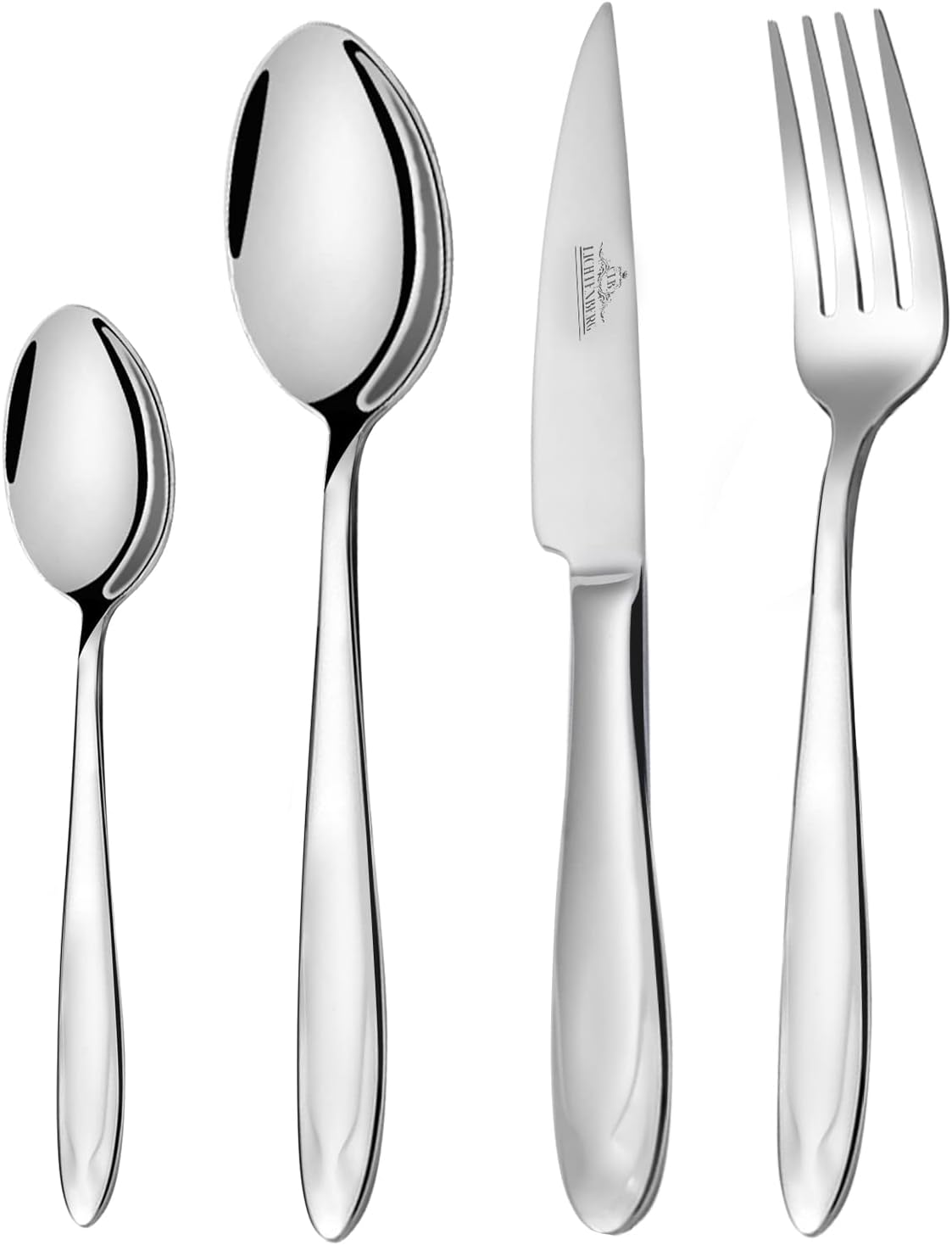 Besteckset 24  teilig Besteck Tafelbesteck Essbesteck Edelstahl