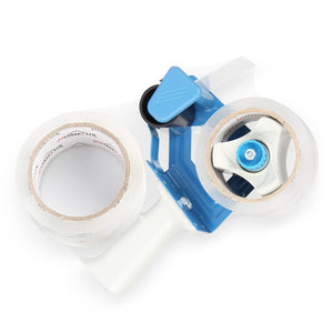 HOMELUX Transparentes Paketklebeband Geräuscharm, 66m lang, 50mm breit, ideal für Paketversand & Versandschachteln