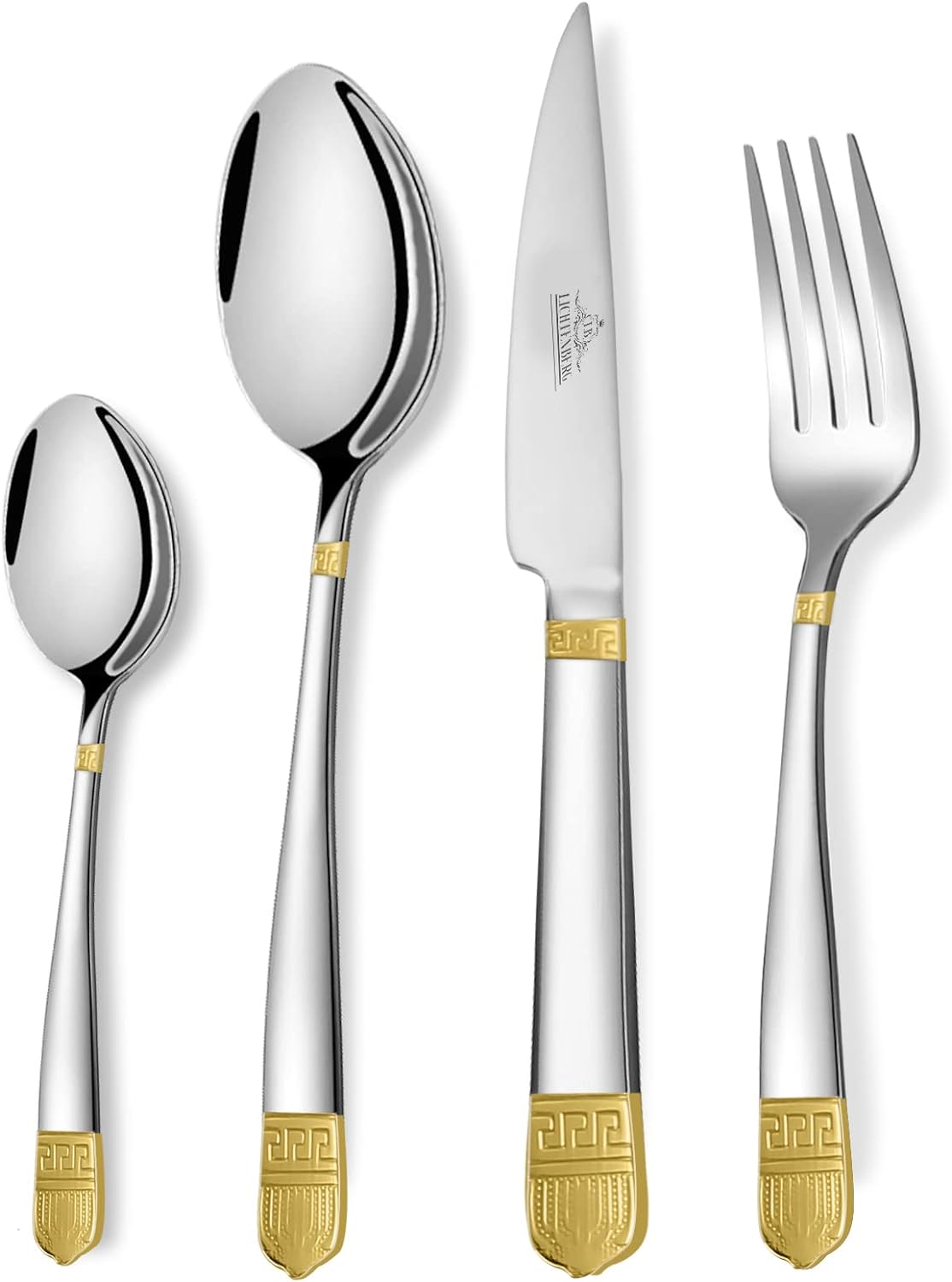 Besteckset 24  teilig Besteck Tafelbesteck Essbesteck Edelstahl