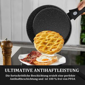 Schnelles und gleichmäßiges Erhitzen – Homelux Pfanne aus Aluminiumlegierung