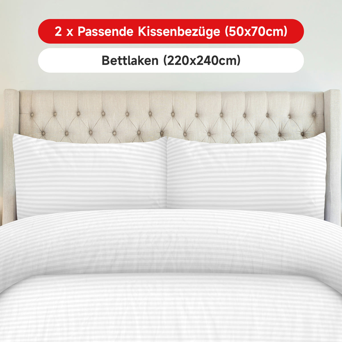 Waschbare Bettwäsche 220x240 – Behält auch nach mehreren Wäschen die Form