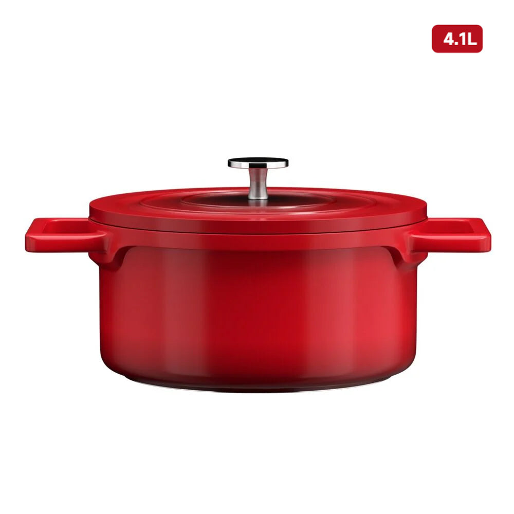 Cooking pot induction 12/20/24/28cm cast aluminium pot with non-stick coating 