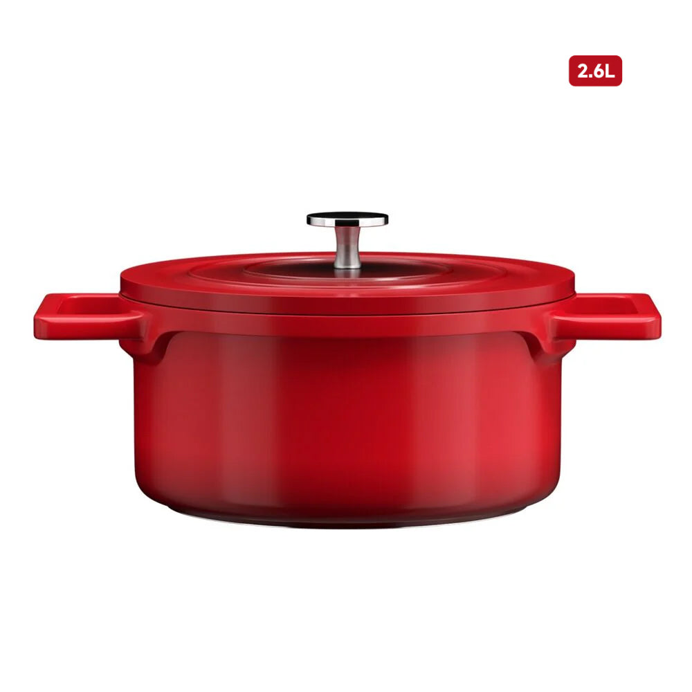 Cooking pot induction 12/20/24/28cm cast aluminium pot with non-stick coating 
