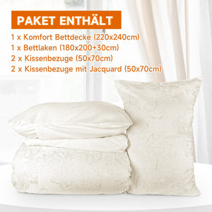Pflegeleichte Bettwäsche von HOMELUX – Waschbar, bügelfrei und trocknergeeignet
