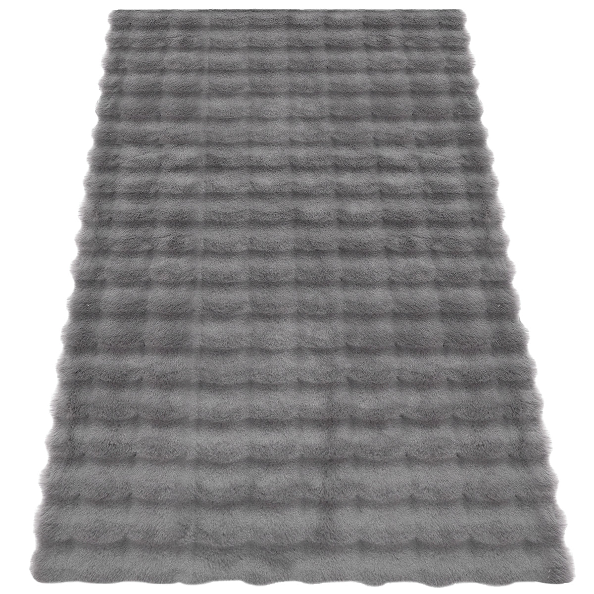 HOMELUX Superweicher Kunstfell Teppich, rutschfest & dekorativ. Idealer Hochflor für Wohnzimmer, Schlafzimmer & Fußbodenheizung geeignet