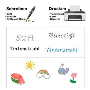 600 selbstklebende Mattetiketten pro Packung – ideal für Lagerverwaltung