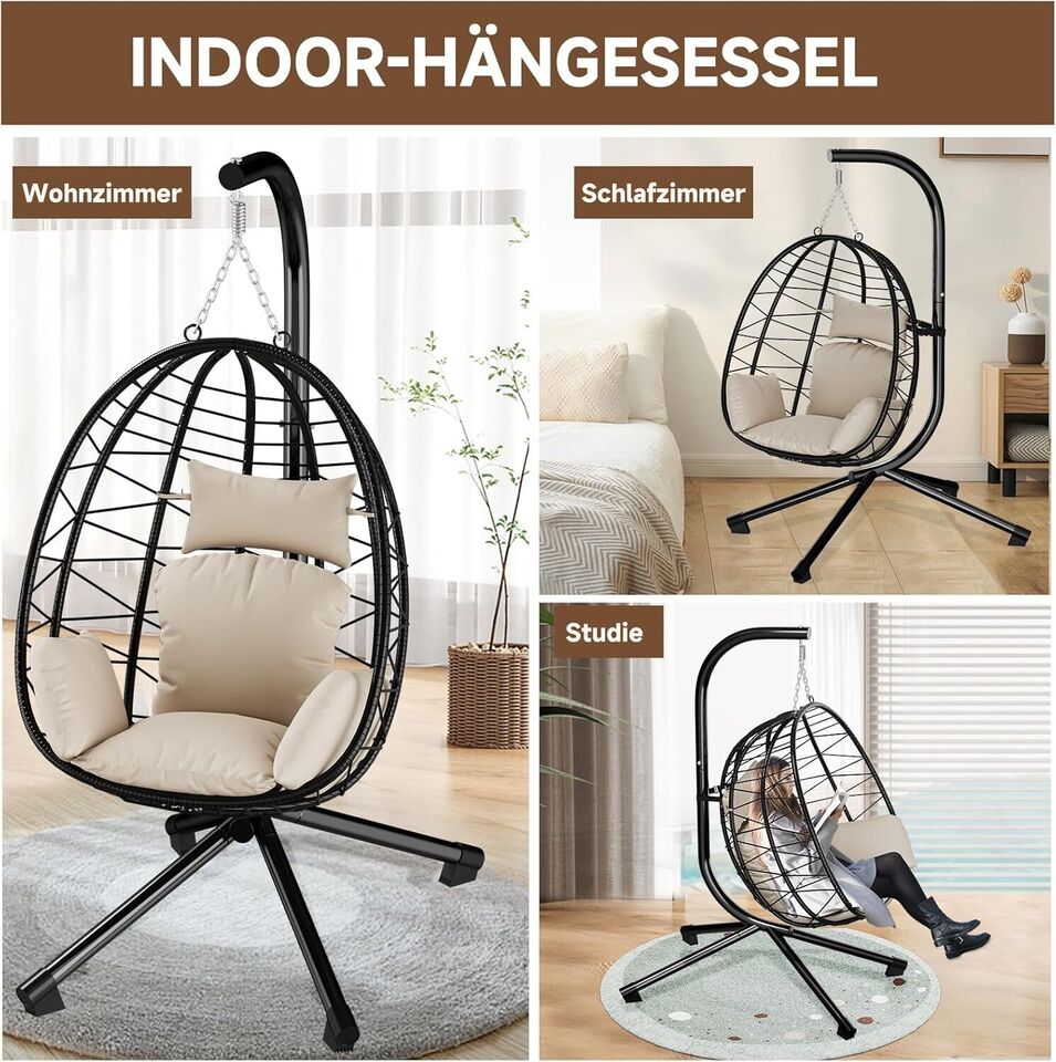 Dicke Schwammfüllung für überlegenen Komfort und Langlebigkeit, ideal für den Gartenstuhl