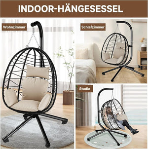 Dicke Schwammfüllung für überlegenen Komfort und Langlebigkeit, ideal für den Gartenstuhl