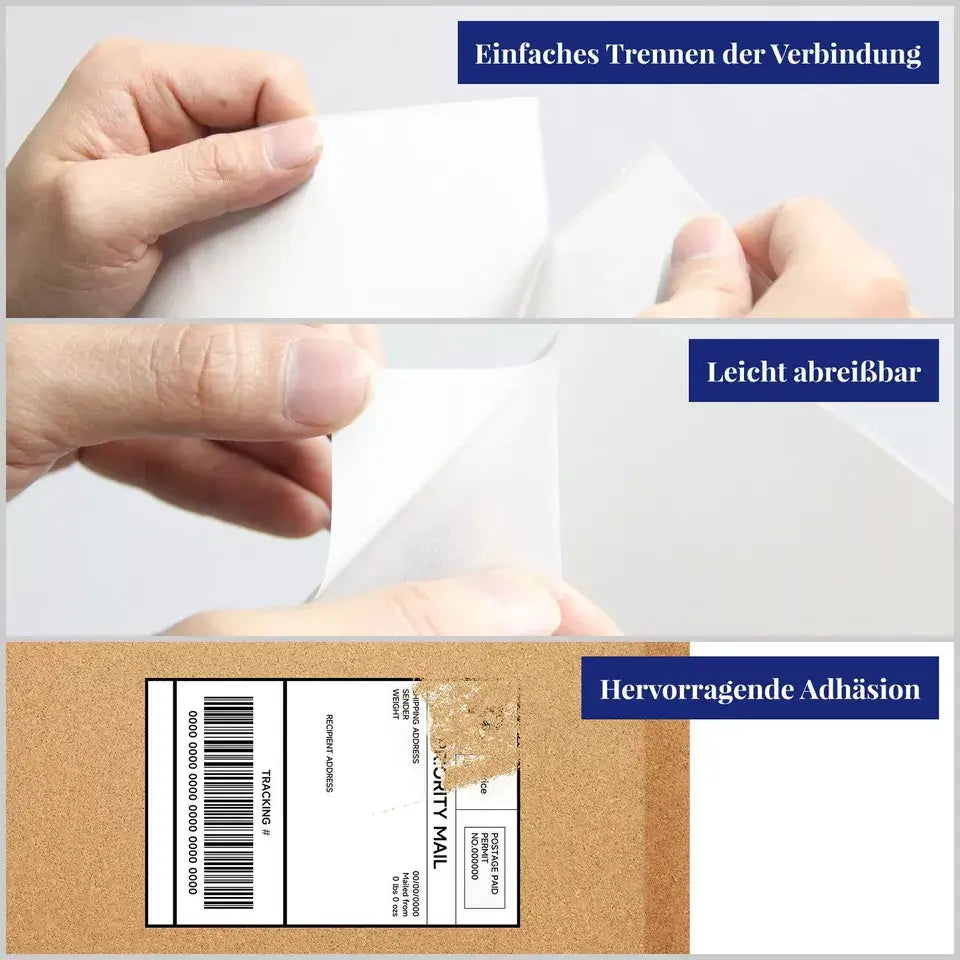 Hochwertige Thermodruck-Etiketten für Bestandsmanagement