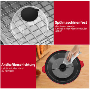 Heißluft-Popcornmaschine für fettfreie Snacks