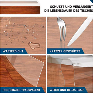 HOMELUX Tischfolie - Langlebig und wiederverwendbar