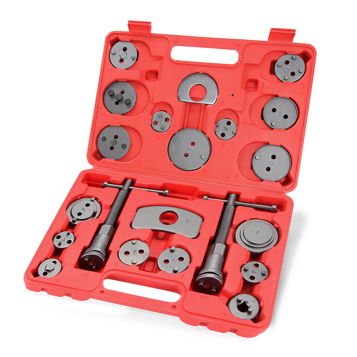 bremskolbenruecksteller set mit adapterplatten set
