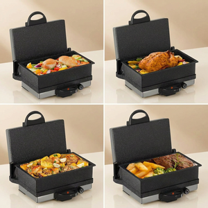 2000W Elektrogrill Kontaktgrill 3 in 1 Multigrill, Grill, 2000 Watt Elektrischer Optigrill