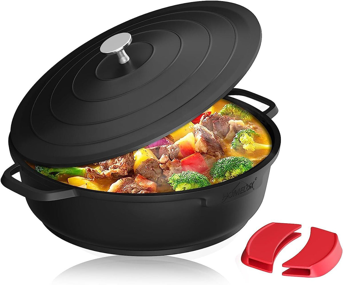 Induction cooking pot 24/28cm pot non-stick coating, for all types of stoves 4L/6L 