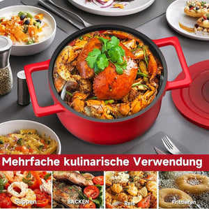 Robust und langlebig – Homelux Kochtopf Set mit fortschrittlicher Druckgusstechnologie